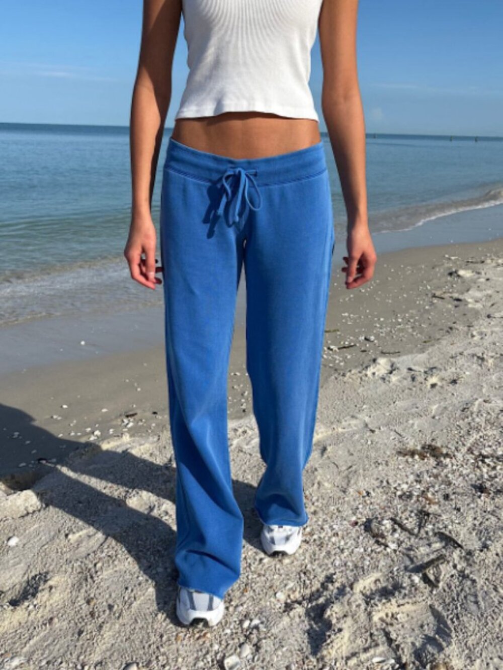 Brandy Melville Hillary Soft Yoga Pants Blue S/XS